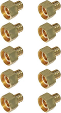 SharkBite 1 Inch NPSM Crimp Swivel Adapter Pack of 10 - Reliable PEX