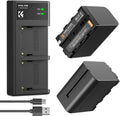 NP-F970 Battery and Dual Charger Pack - Reliable Power Backup