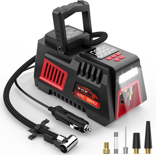 Portable Tire Inflator Digital Air Compressor for Easy Use