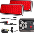 Strobe Flashing Hazard Red Lights for Trucks and Trailers
