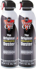 Compressed Gas Duster 2-Pack - Precision Cleaning for Electronics