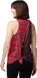FOCO Women's NFL Team Logo Tie Breaker Tank Top Shirt - Fan Ready
