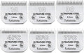 Clipper Blades Pet Grooming Replacement Blades 10# Set - Cool, Sharp