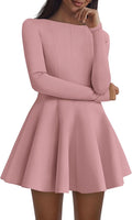 Fall Cocktail Dresses for Women Elegant Classy A Line Mini Dress Shoes