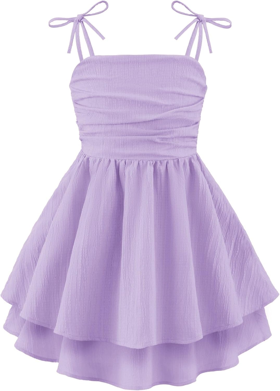 Arshiner Girls Summer Spaghetti Strap Dresses for Beach Fun
