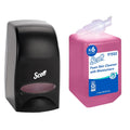 Bundle of Scott Foam Hand Soap Refill 1.0 L Pink Starter Kit - Foam