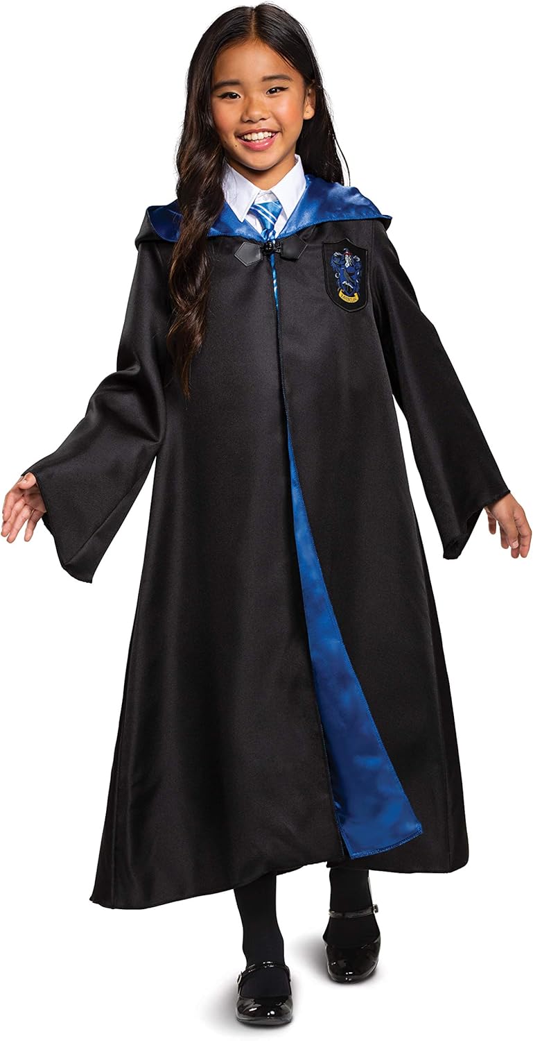 Harry Potter Ravenclaw Robe - Deluxe Kids Costume Accessory