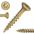 Tan XL1500 Coated Exterior Star Drive Deck Screws - Durable Fastening