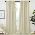 Room Darkening Curtains for Living Room - Heavy Triple Weave Panels