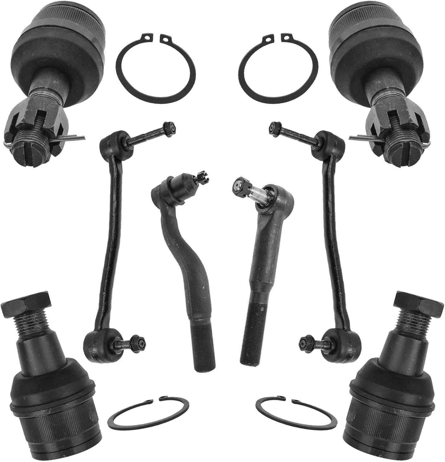 TRQ Front Steering & Suspension Kit for Ford Excursion