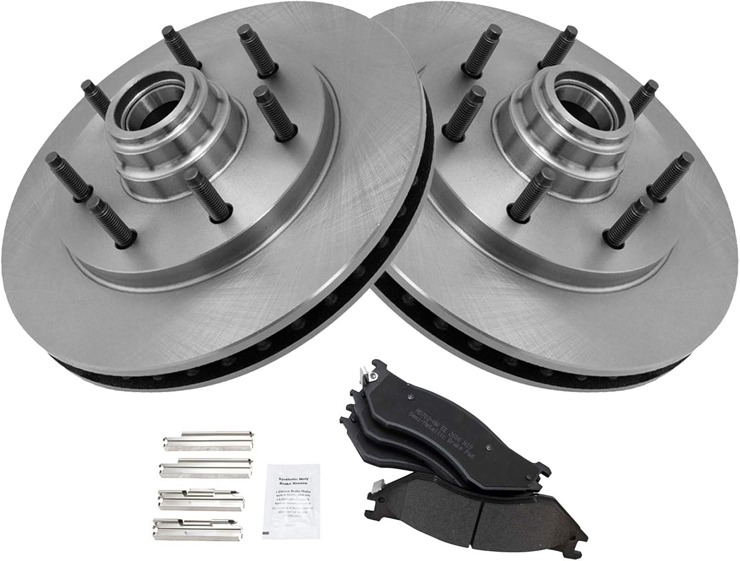 TRQ Brake Pad & Rotor Kit for 1999-2003 Ford F-150 Models