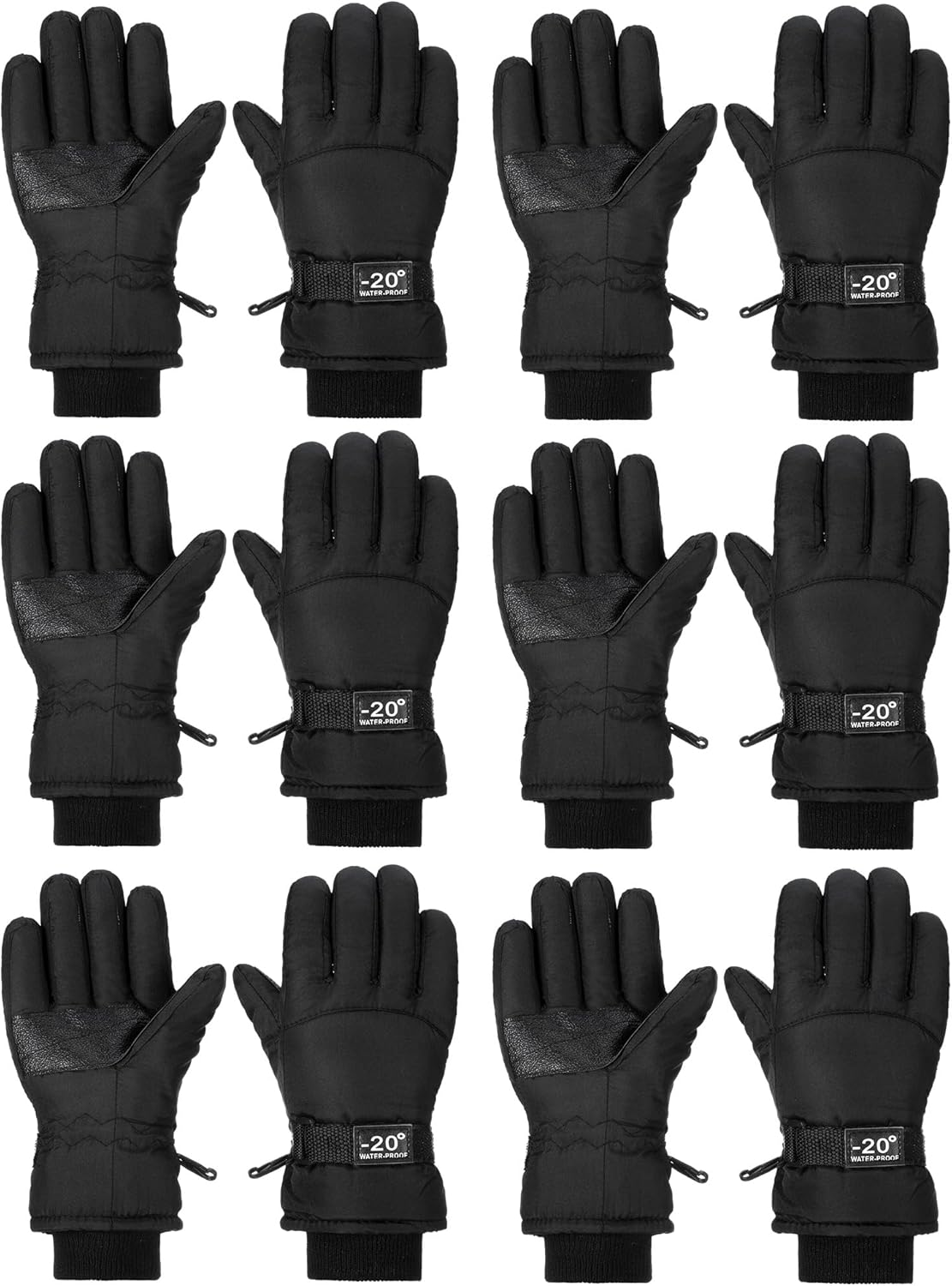 Bencailor Winter Gloves for Kids Waterproof Snow Ski Mittens
