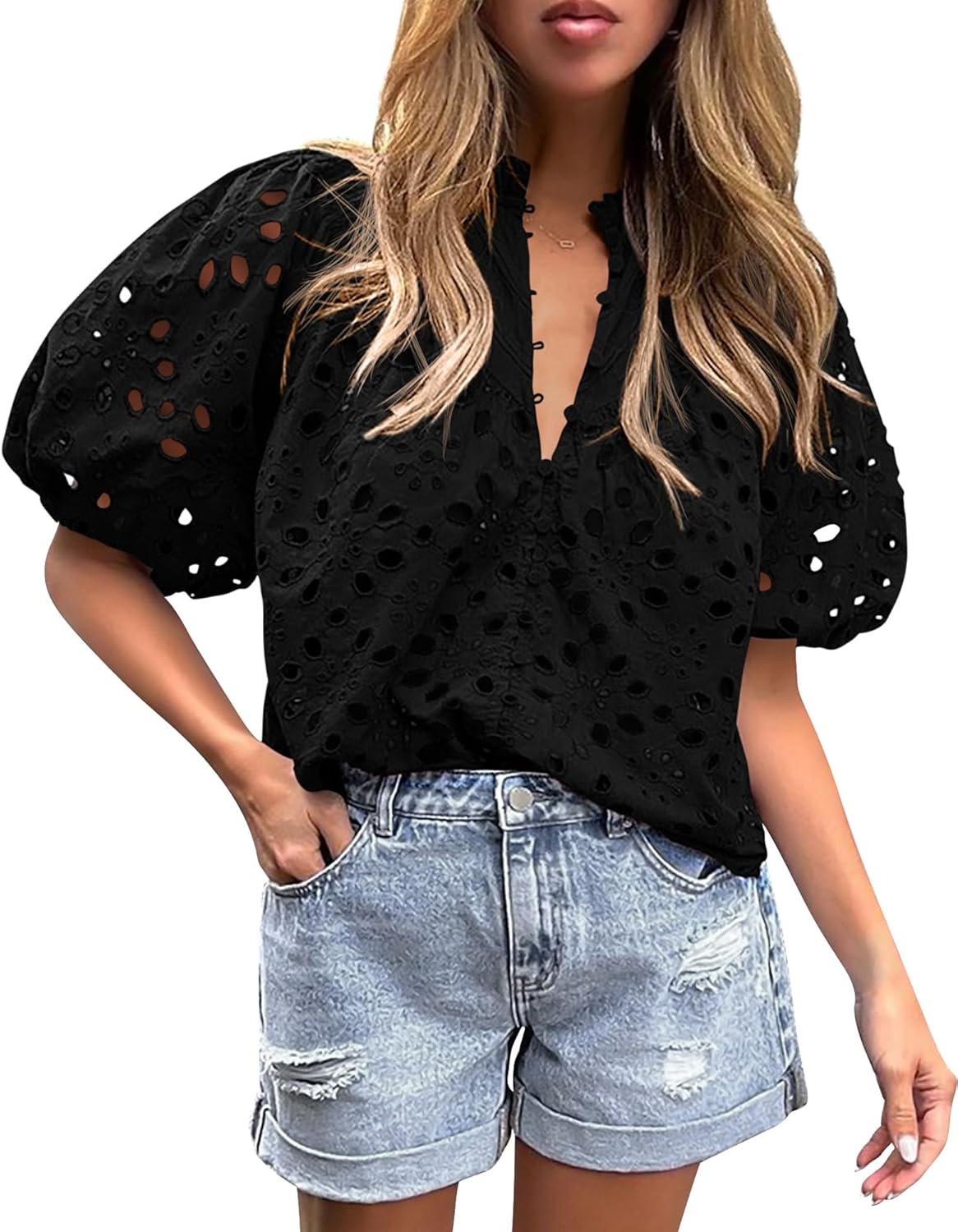 PRETTYGARDEN Women's Summer Tops for Dressy Casual Outfits