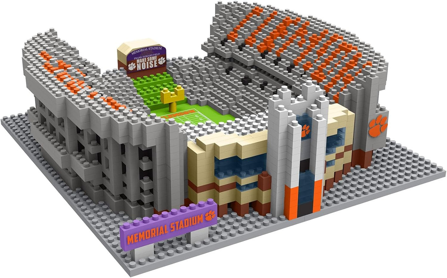 NCAA College Team Construction Blocks 3D Mini BRXLZ Stadium Set