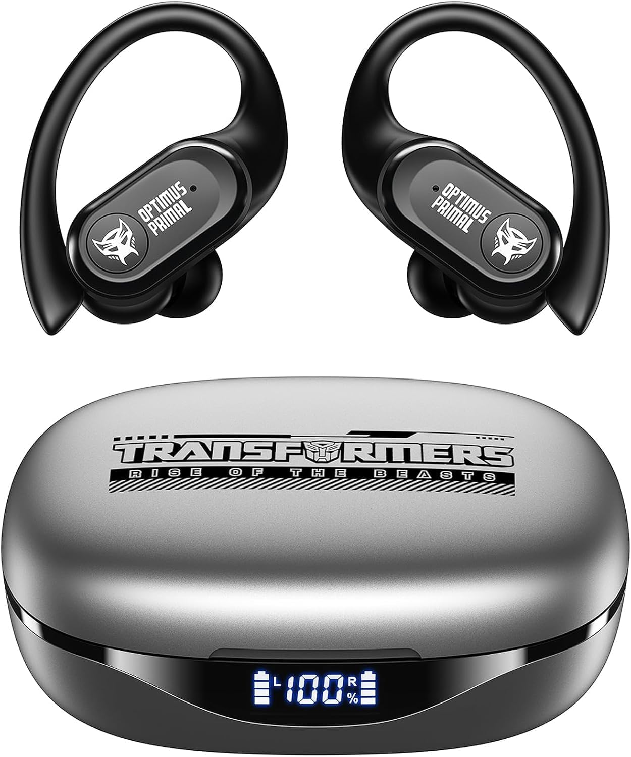 65H Playtime Transformers Earbuds: Deep Bass Power
