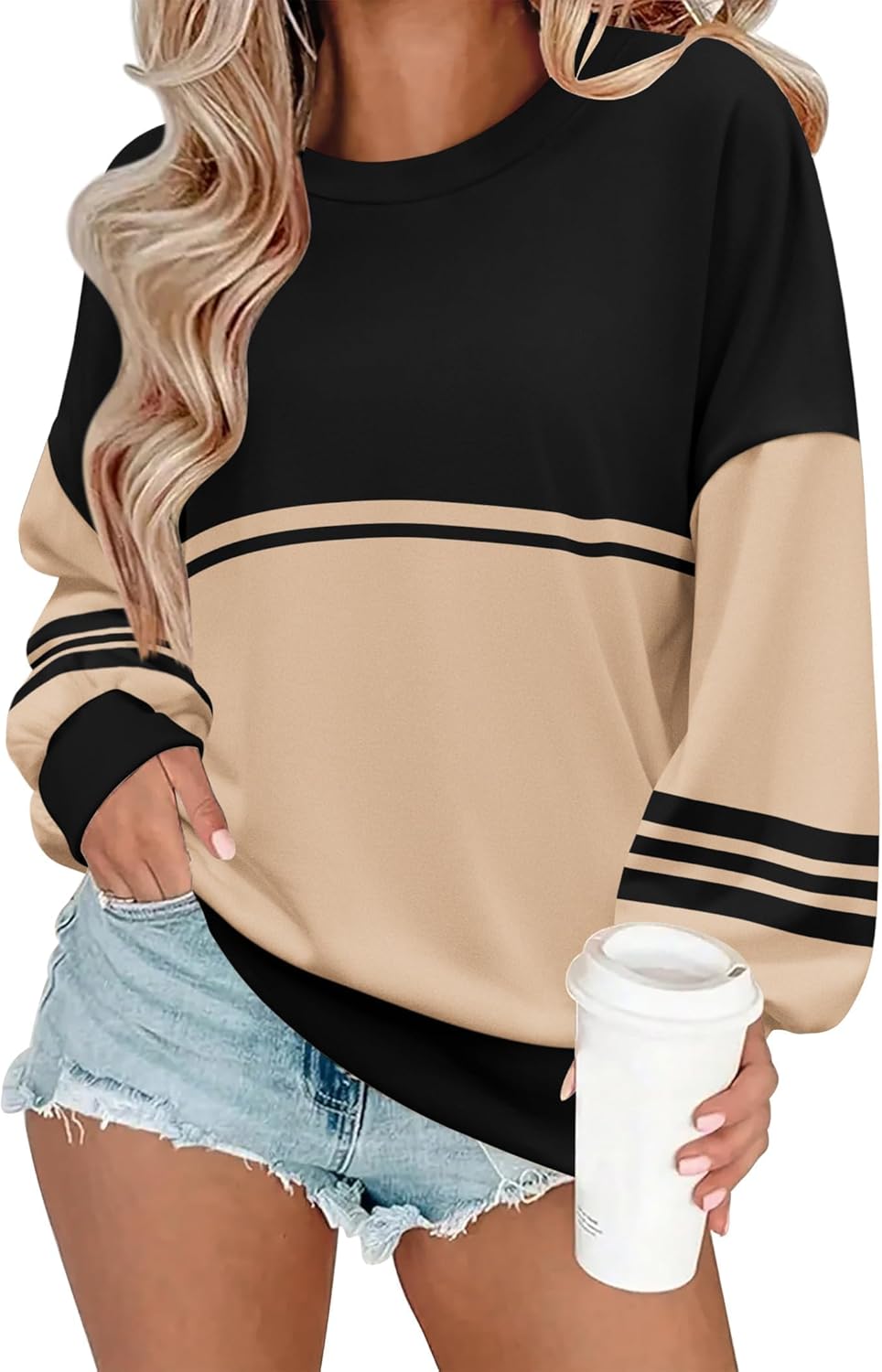 Zeagoo Women Fall Sweatshirt - Stylish & Cozy Y2K Style