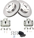 TRQ Front Brake Pad & Rotor Kit for 2002-2006 Toyota Camry