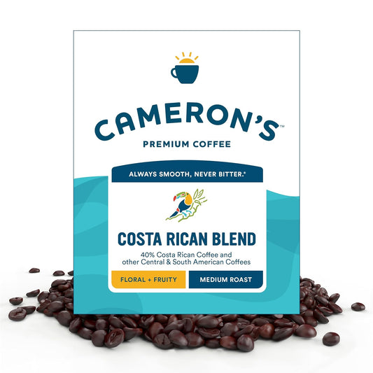 Cameron's Coffee Costa Rica Blend - Handcrafted Whole Bean Coffee