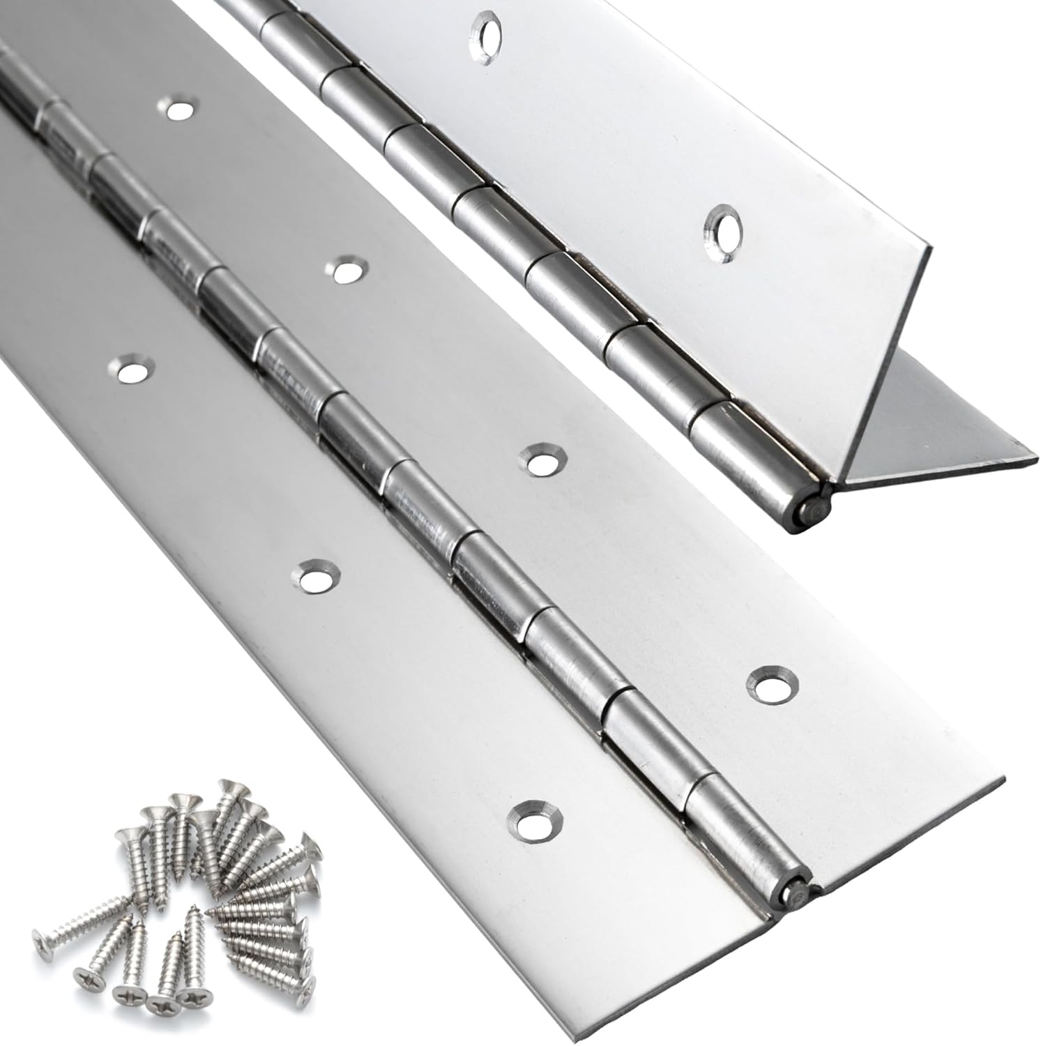 Heavy Duty 24 Inch Piano Hinge for Cabinets and Furniture
