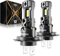 Auxbeam H7 LED Bulb: 60W 16000LM Powersport Light Upgrade