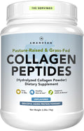 AMANDEAN Collagen Peptides Powder 1kg - Grass-Fed, Easy Mix