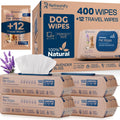 Dog Wipes for Paws and Butt - Lavender Scented Pack of 400