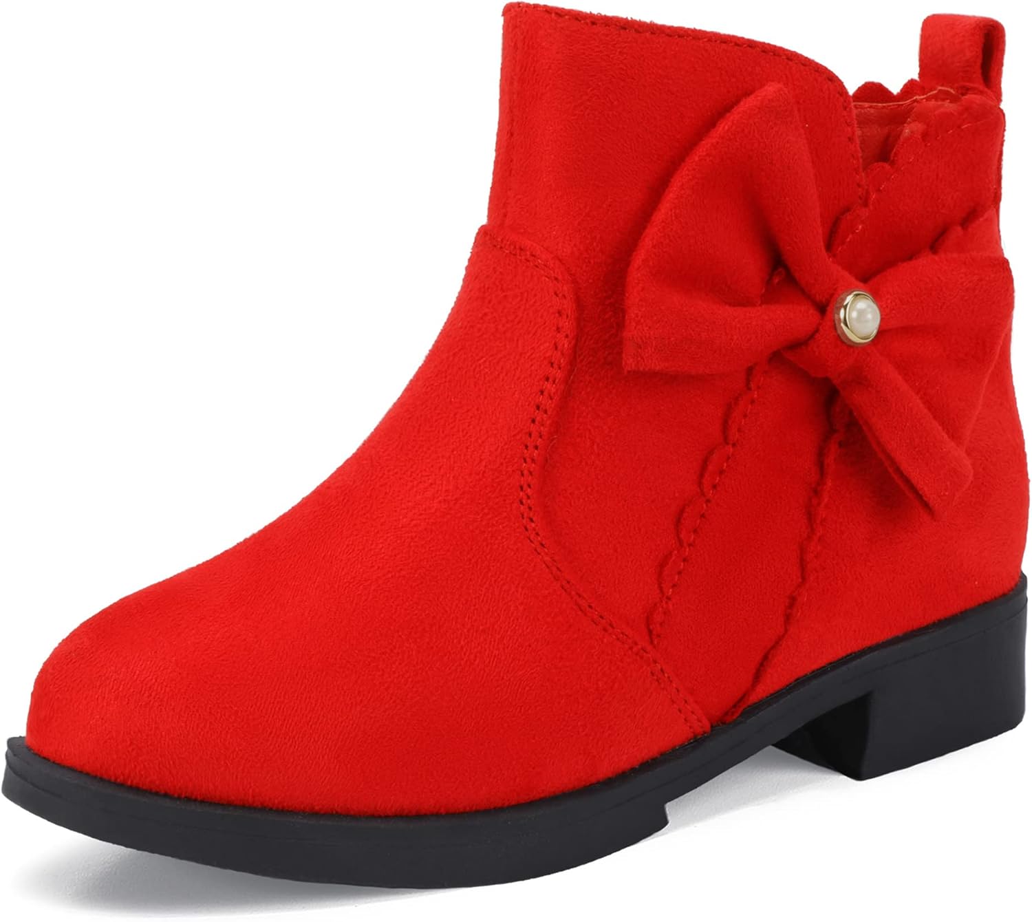 PANDANINJIA Clara Fashion Short Ankle Boots for Girls