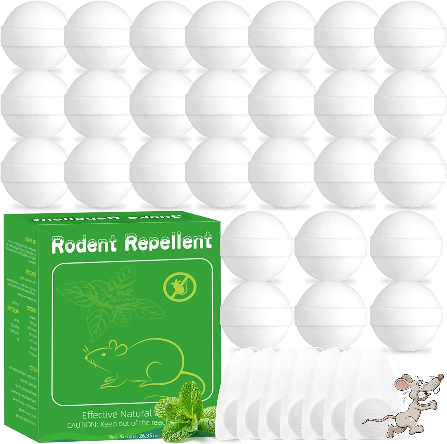 Peppermint Mouse Repellent - Pet Safe Indoor/Outdoor
