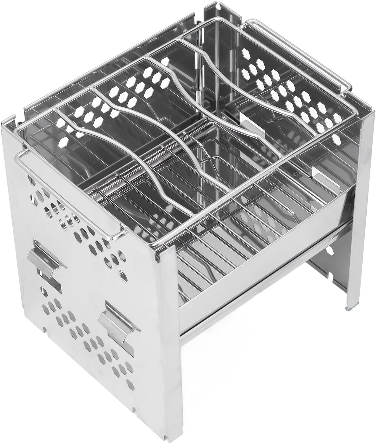 Portable Stainless Steel Camp Stove by Yuecoom