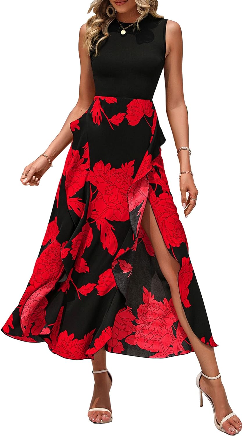 BTFBM Women Casual Sleeveless Summer Dresses for Every Occasion