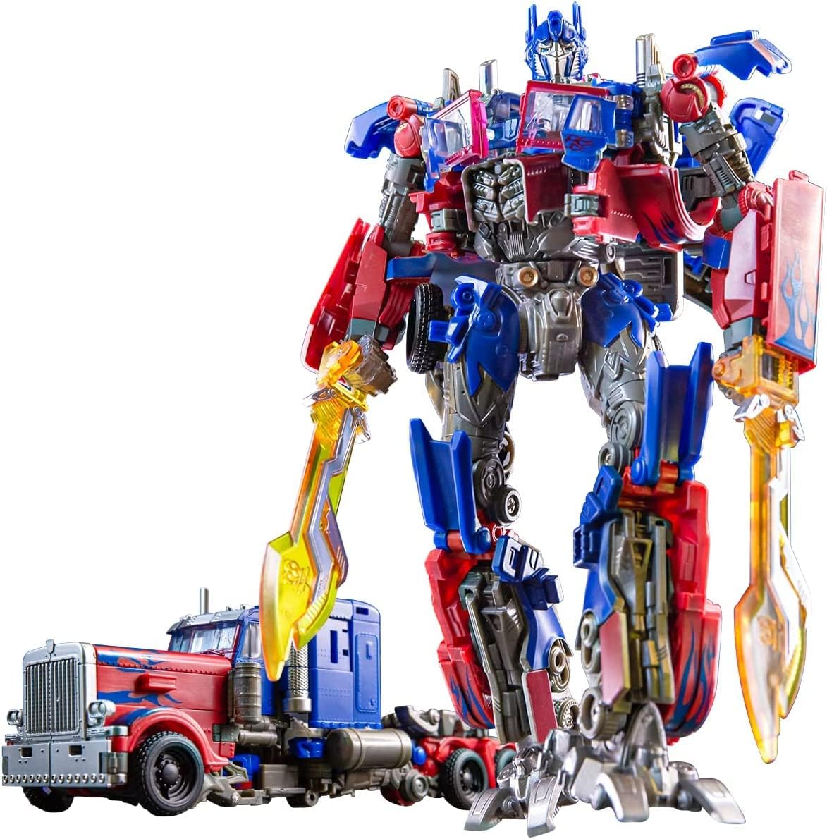 Deformation Action Figure Toys for Kids - Alloy Robot Car Model