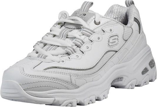 Skechers Women's D'Lites-Biggest Fan Sneaker for Comfort
