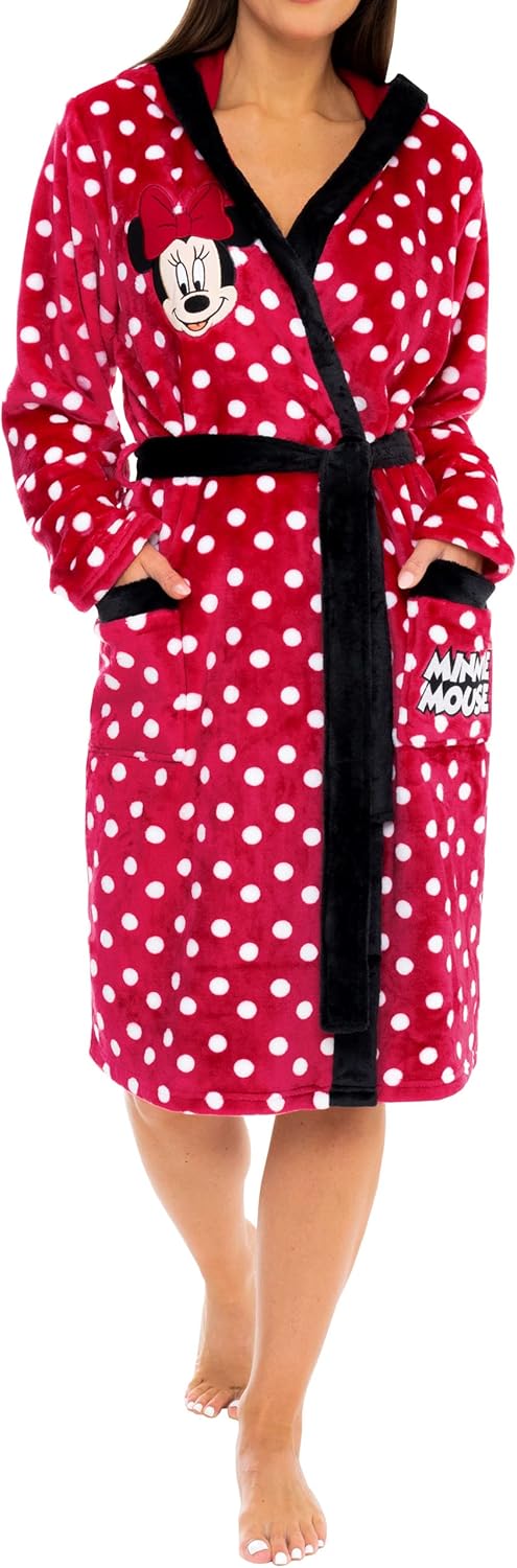 Minnie Mouse Fluffy Women's Robe