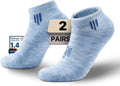 Alpaca Wool Ankle Socks Cushioned Hiking Socks - Soft, Dry Comfort