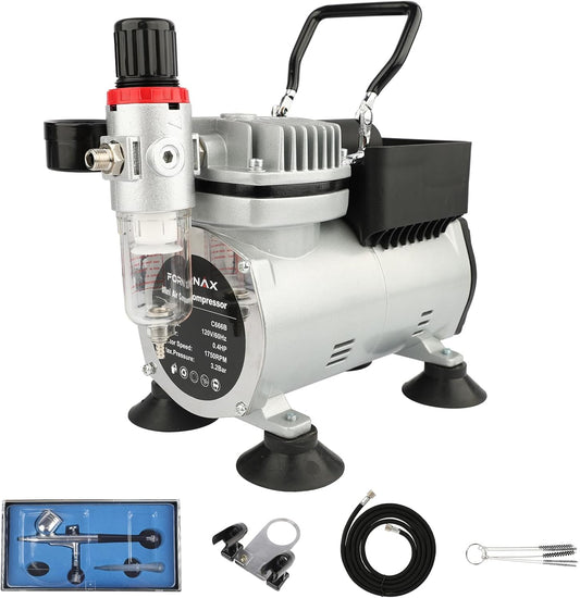 FORNAX Airbrush Kit: Precise Painting Power