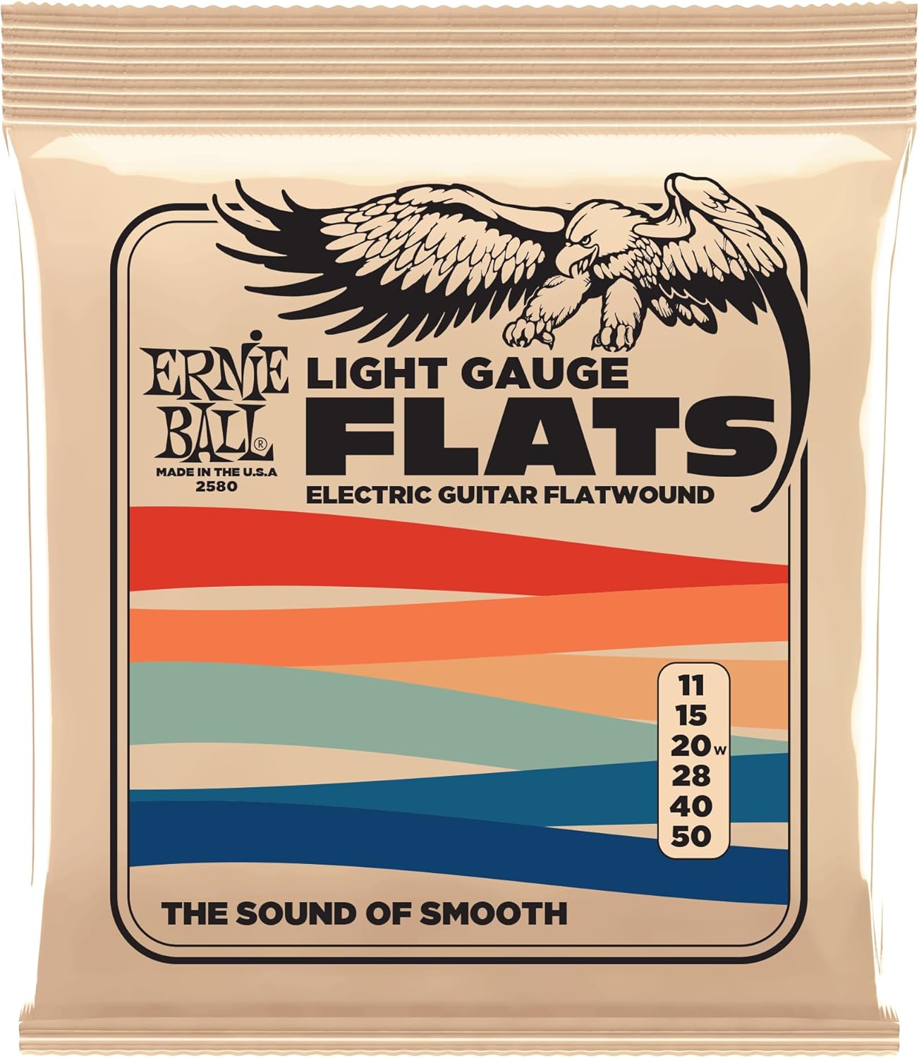 Smooth Sound: Ernie Ball Light Flatwound Guitar Strings