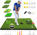 6-in-1 Golf Hitting Mat - Improved Swing Mastery!