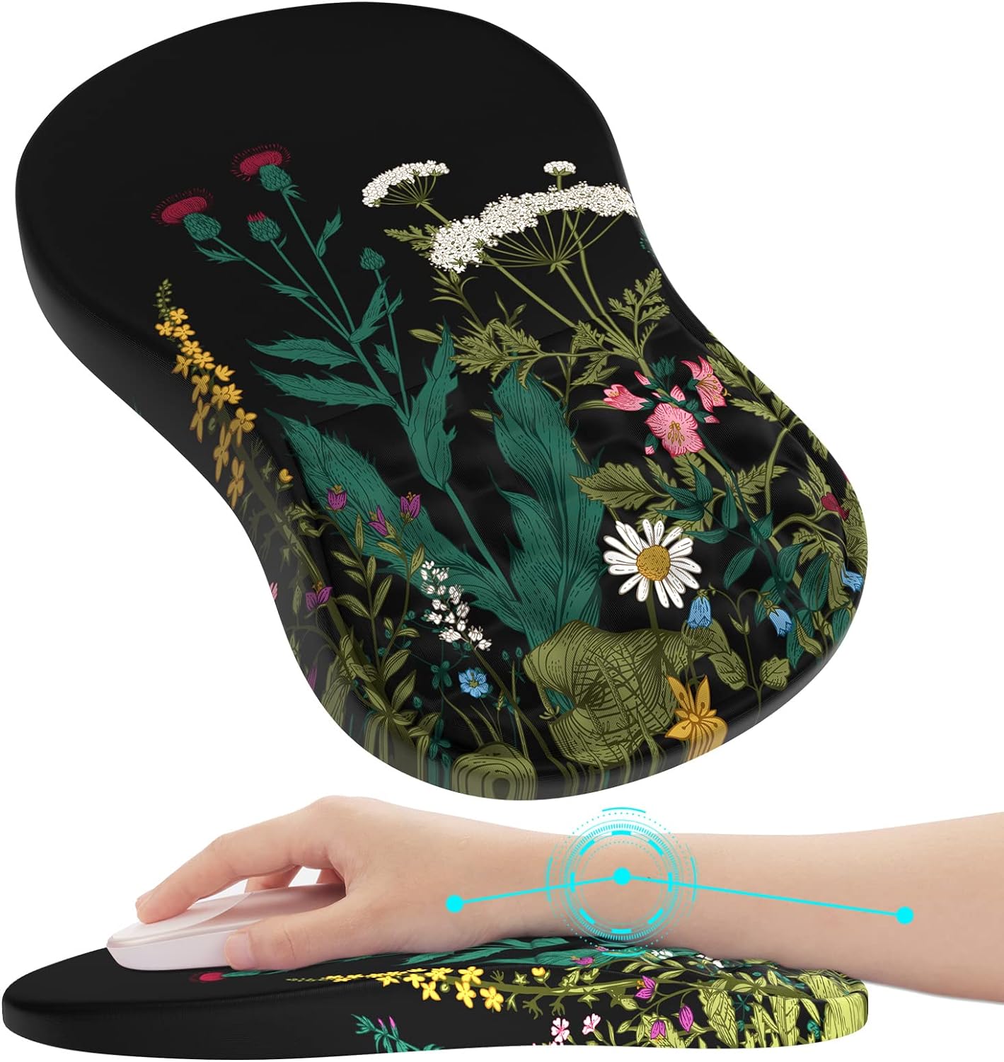 iCasso Ergonomic Mouse Pad: Pain Relief & Comfort