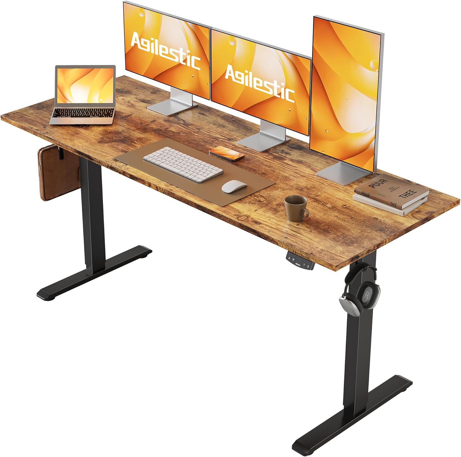 Agilestic Electric Standing Desk - Ergonomic Height Adjustable Table