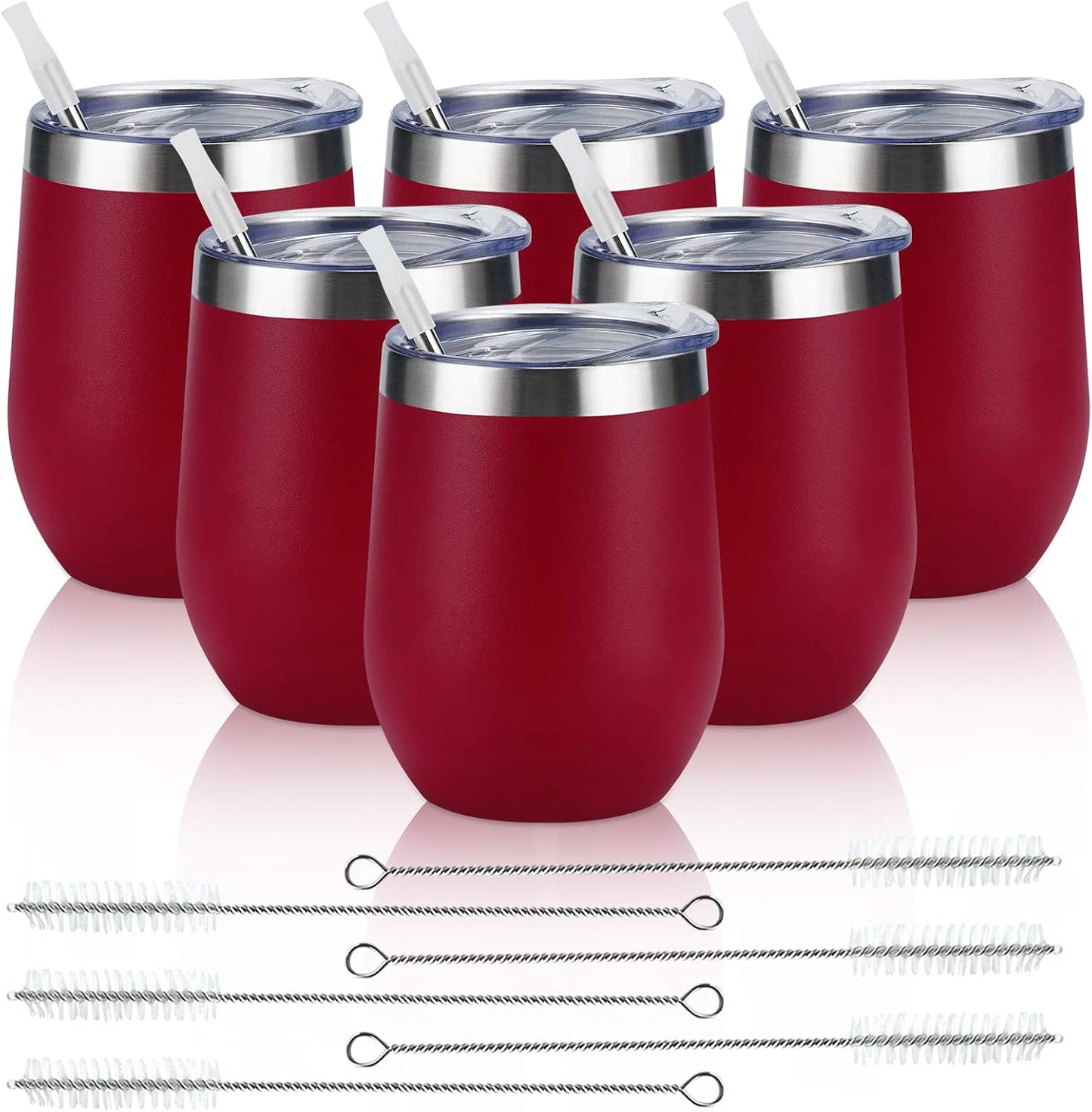 6 Pack Stainless Steel Wine Tumblers for Every Occasion