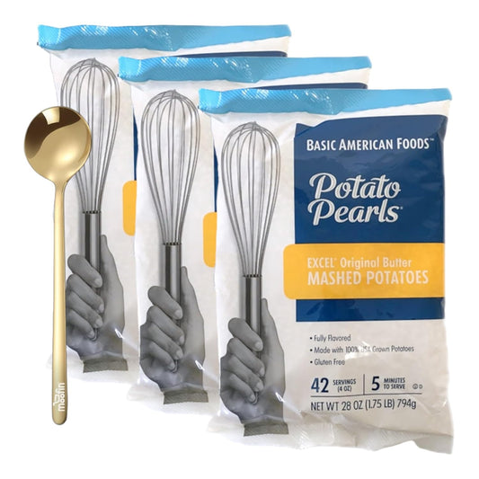 moofin Excel Potato Pearls Instant Mashed Potatoes for Easy Meals