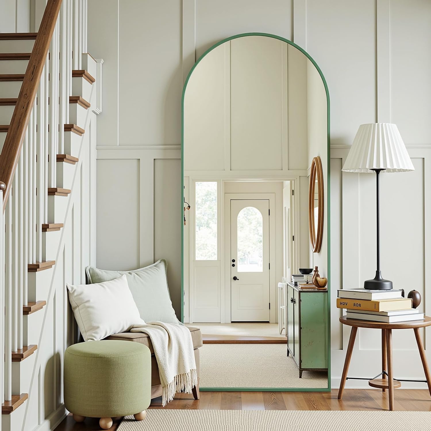 Full Length Mirror 58x18 Freestanding Arch Design for Any Room