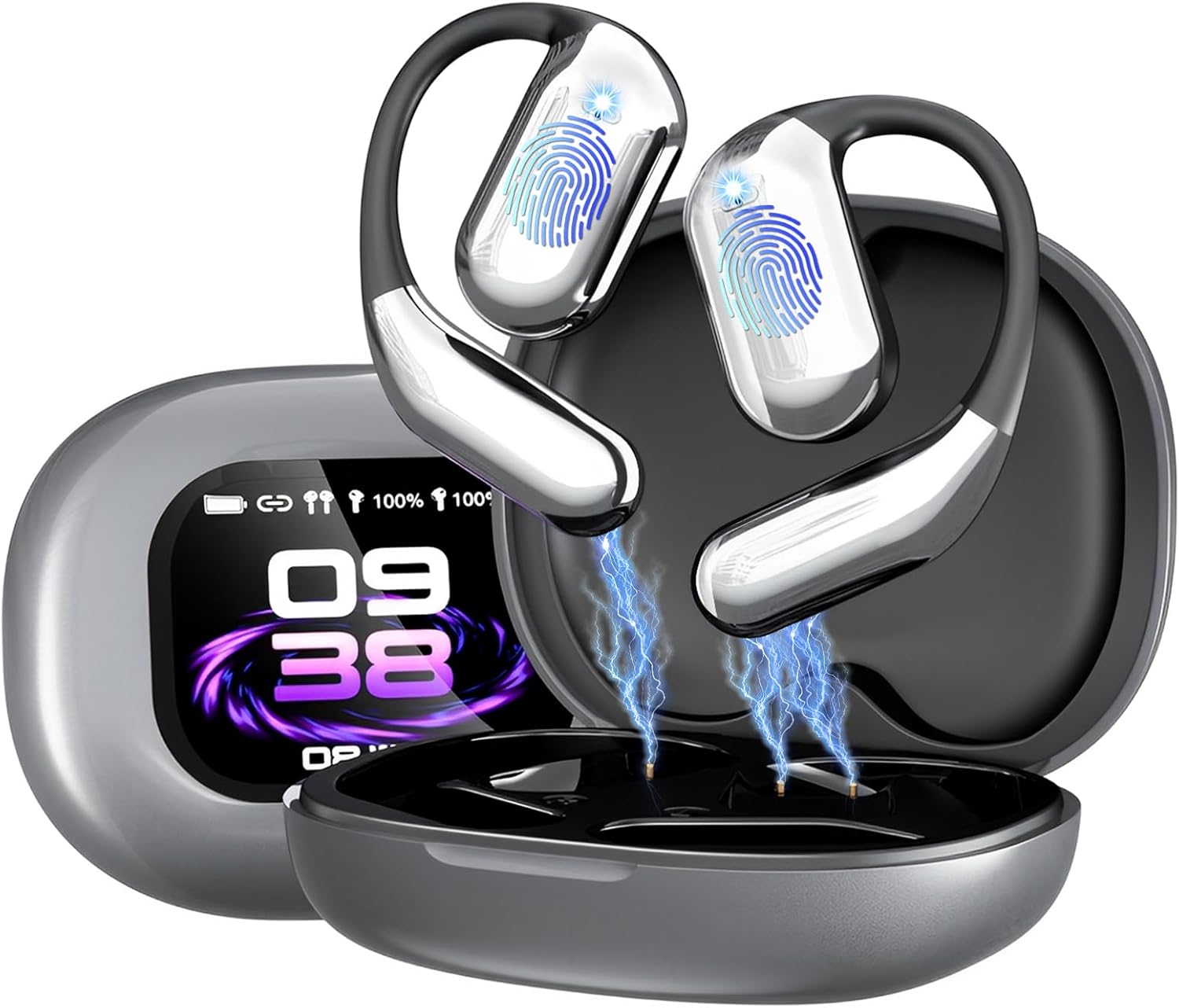 OWS AI Translator Earbuds - 144 Languages, Wireless & Real-Time! 
