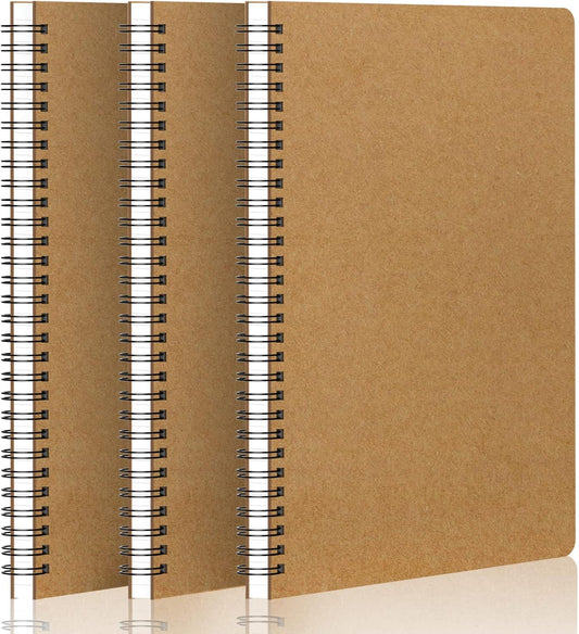 EUSOAR B5 Graph Notebook 3Pack - Ideal for Students & Artists