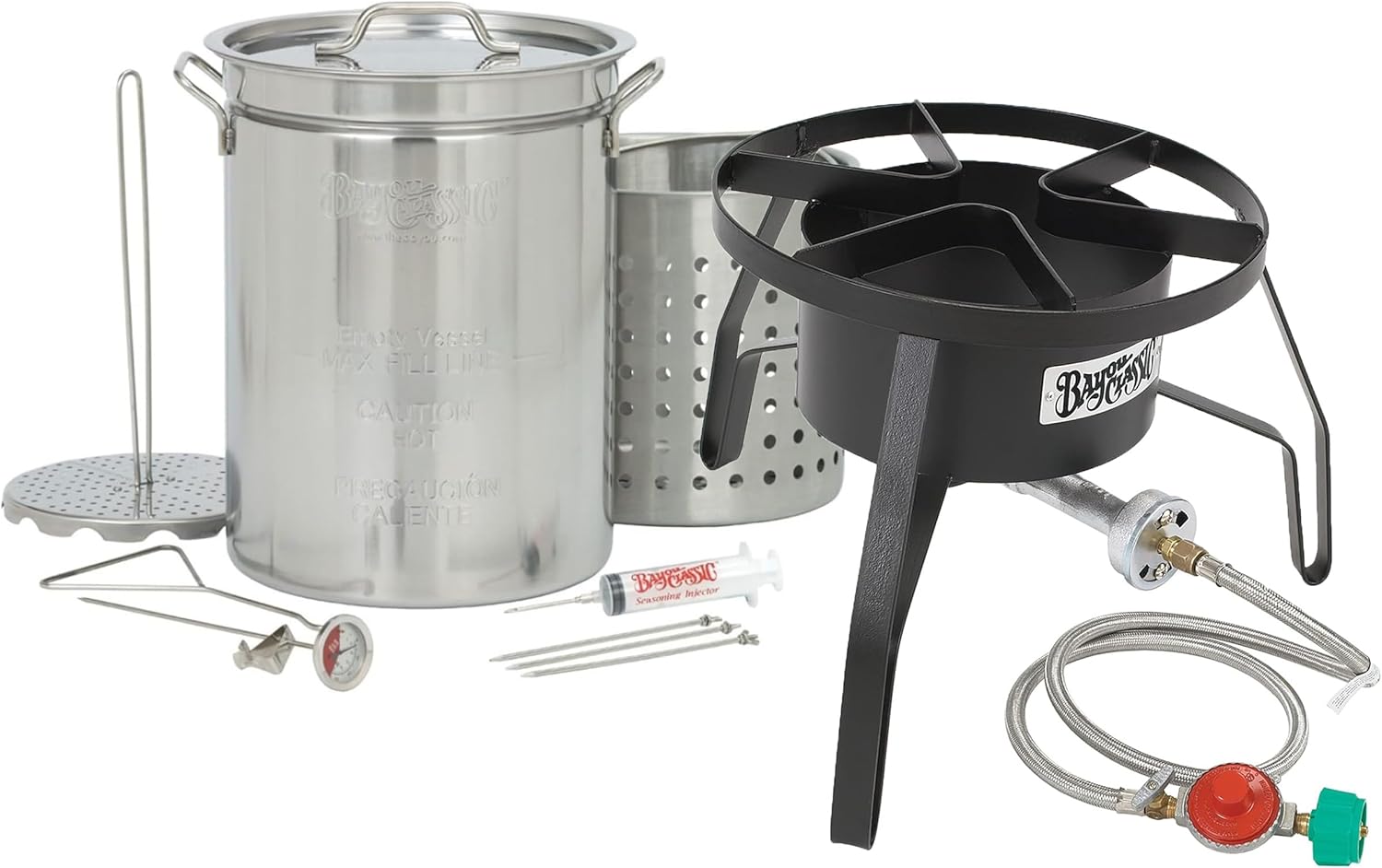 Bayou Classic Propane Turkey Fryer Kit for Perfect Frying
