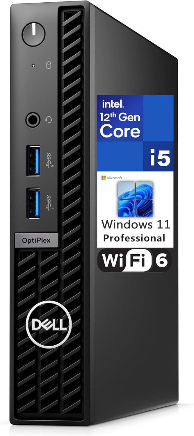 Dell OptiPlex 7000 Micro Form Factor Desktop with i5-12500T
