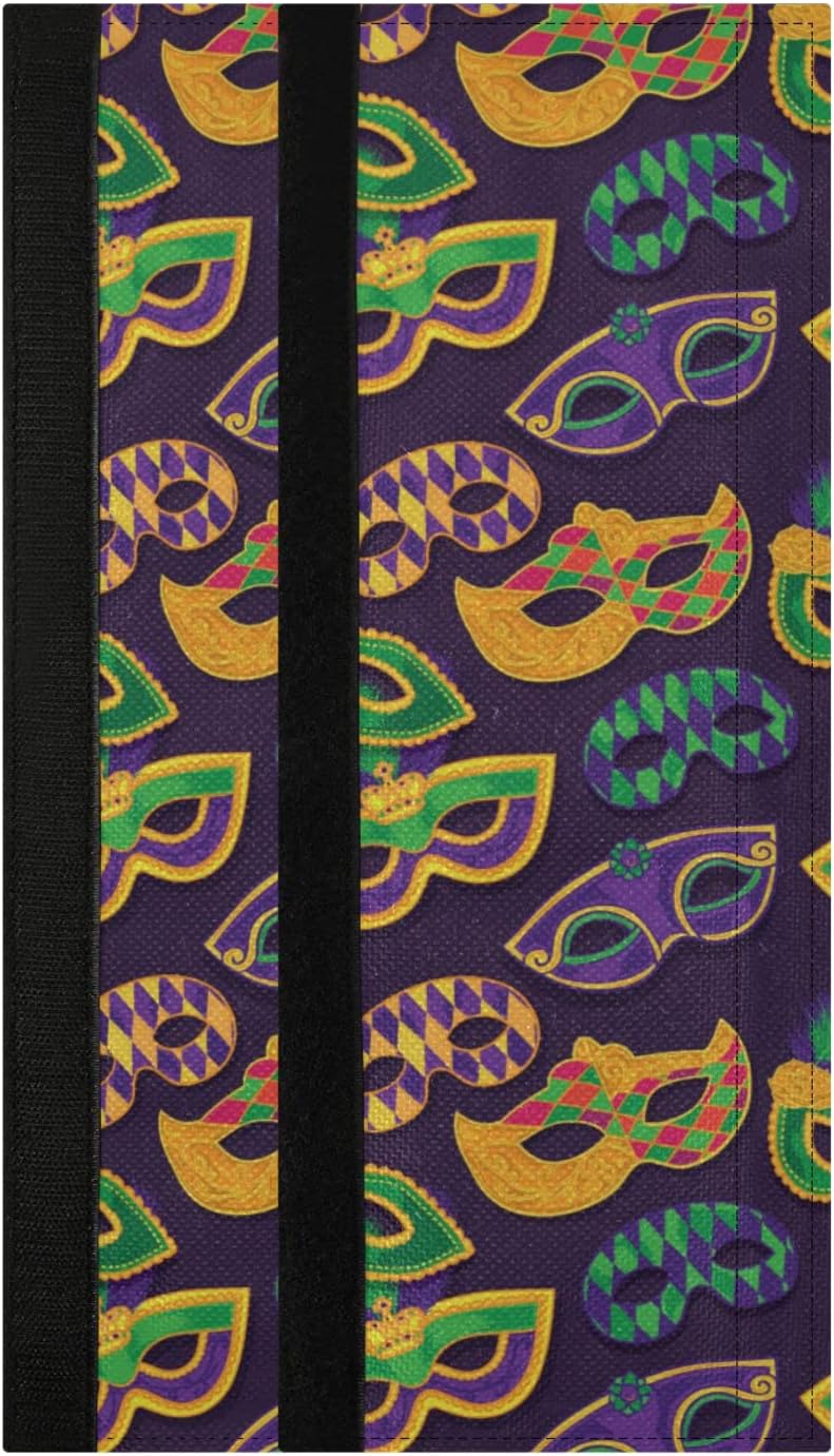 Mardi Gras Refrigerator Handle Covers: Set of 2