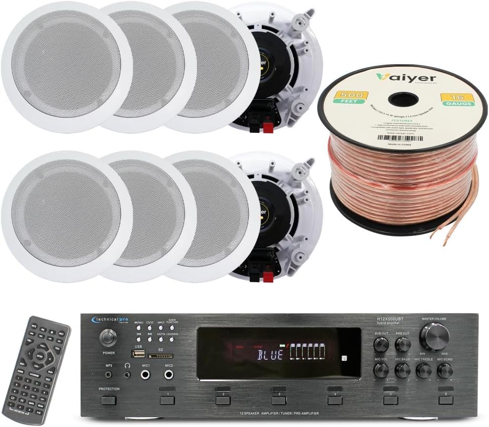 6000W Vaiyer Home Theater System - Immersive Sound Setup