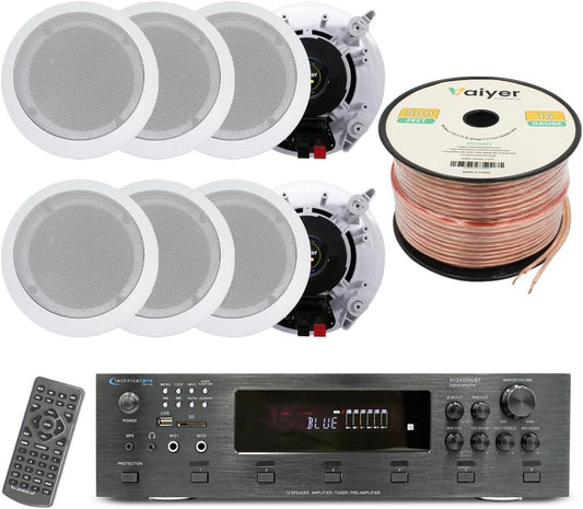 6000W Vaiyer Home Theater System - Immersive Sound Setup