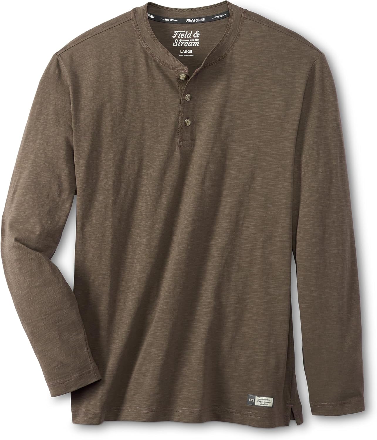 Field & Stream Men's Hemingway Long Sleeve Henley for Comfort